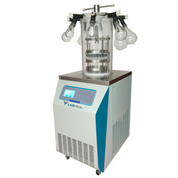 Laboratory Floor model Freeze Dryer : Manifold Top Press Freeze Dryer LFFD-E11